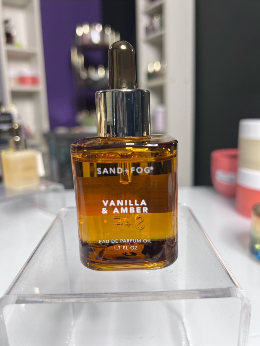 Sand + Fog Vanilla & Amber Dropper Full Size 1.7 fl oz